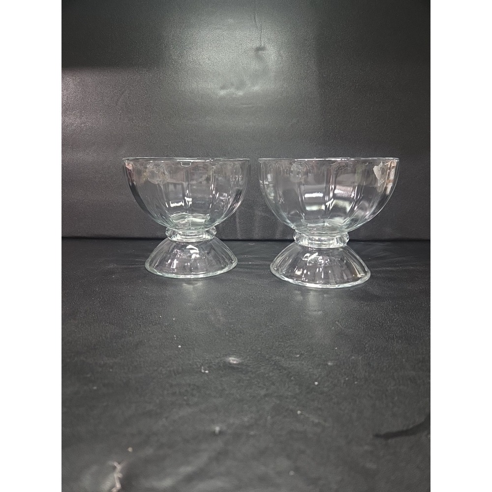 Libbey Ice Cream Sundae Bowls, Glass Bowls Set of 2, Kitchenware,‎ Dessert Bowls